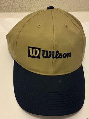 Wilson Two-Tone Snapback Cap - Khaki & Navy
